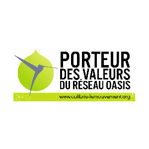 Logo du réseau oasis des Colibris