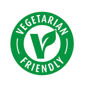 label vegetarian friendly